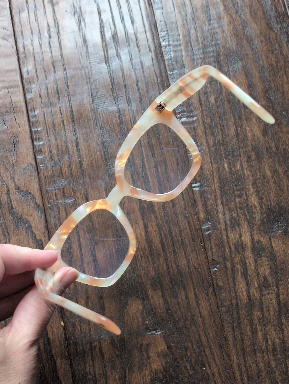 ANTHRO I Peach Tortoiseshell Cat-eye Frame TAYLOR Reader Glasses by I-SEA - Picture 6 of 15